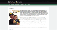 Desktop Screenshot of darwinguevarra.com